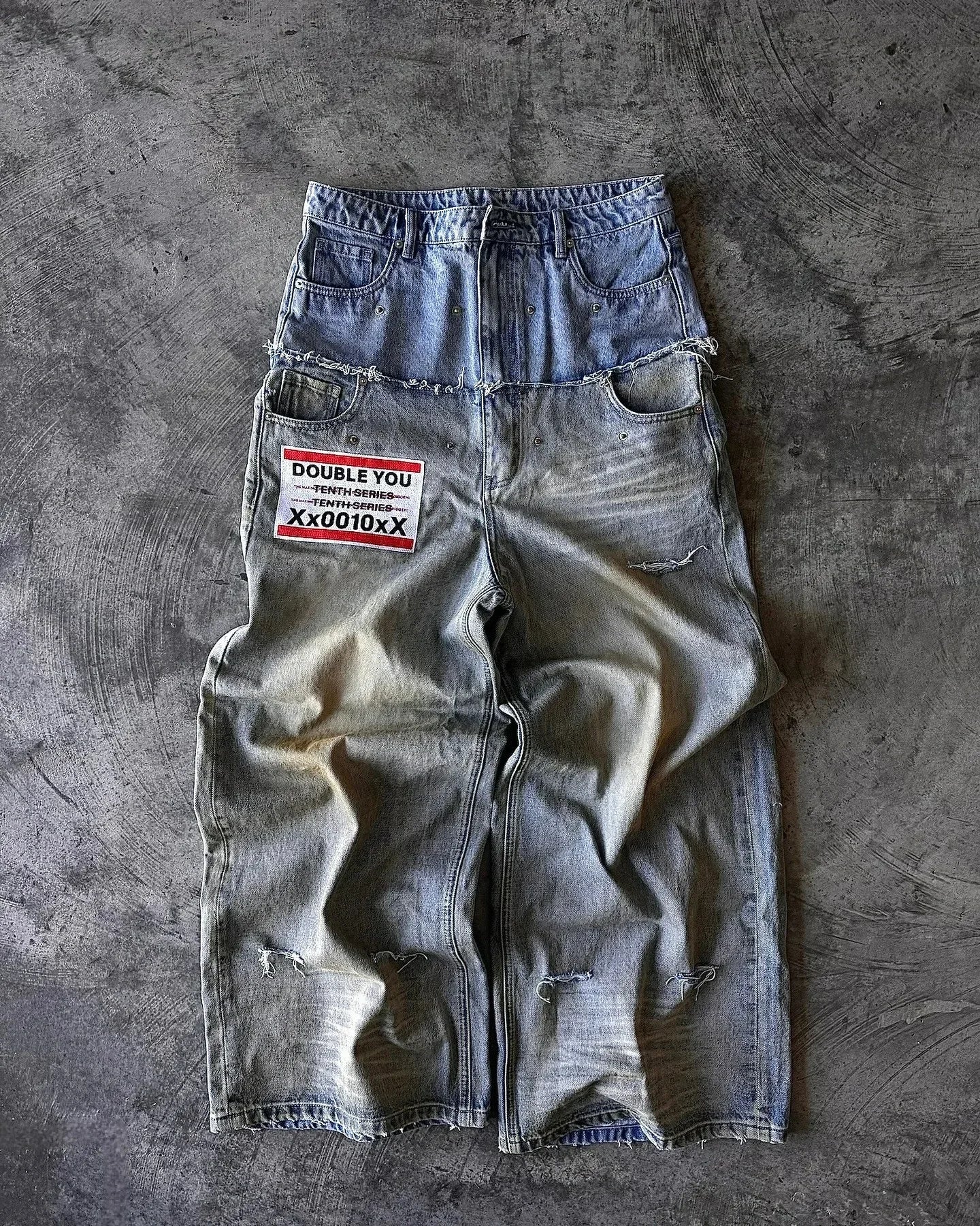 Hip-Hop Ripped Jeans Pants